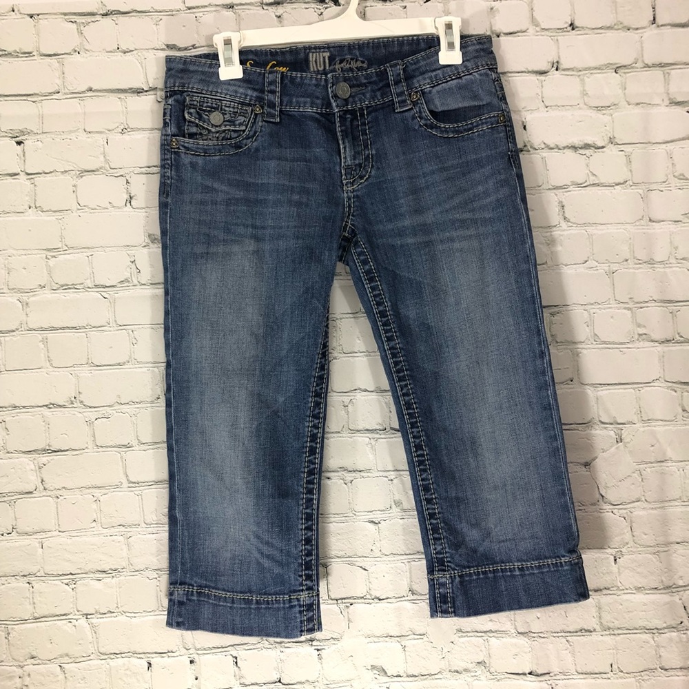 Kut From The Kloth “So Low” Crop Jeans